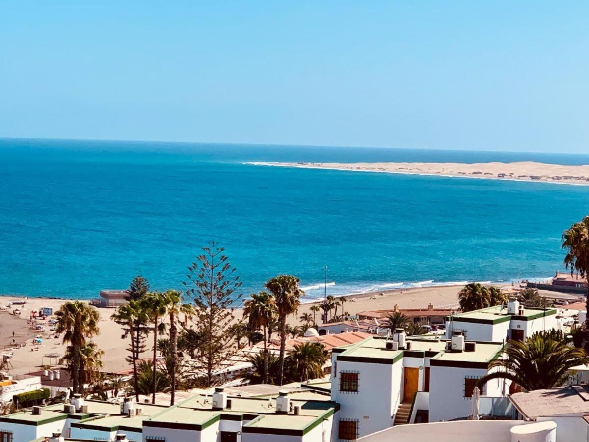My Sea View Holiday Apartment มาสปาโลมาส ภายนอก รูปภาพ